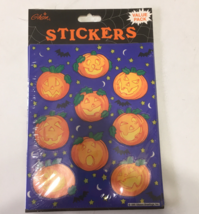 Gibson brand pumpkin Jack O lantern Halloween sticker pack never opened - $19.75