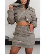 ATHINA PUFFER JACKET AND SKIRT SET - $231.74 CAD