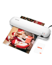 VEVOR Laminator Machine, Thermal Laminator for Max A4 Paper Size, White ... - $22.99