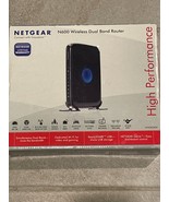 Netgear N600 Wireless Dual Band Gigabit Router WNDR3700 V3 Tech Internet... - $321.35 MXN