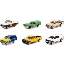 &quot;Blue Collar Collection&quot; Set of 6 pieces Series 11 1/64 Diecast Model Cars by... - £49.21 GBP
