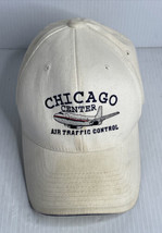 Vintage Chicago Air Traffic Control Flexfit Hat Cap S/M Yupoong Aviation - $15.79