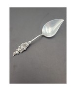 Reed &amp; Barton Silver Plate Harlequin Apple Blossom Floral Handle Jelly S... - $241.36 MXN