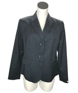 Pendleton Blazer Womens 12P Petite Gray Virgin Wool New Suit Jacket Line... - £31.83 GBP