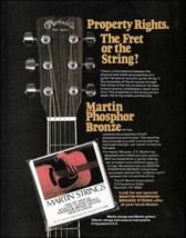 C.F. Martin Phosphor Bronze Guitar Strings 1981 advertisement 8 x 11 ad print - £3.37 GBP