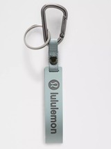 LULULEMON Silicone Keychain Crater Blue/ Graphite Grey NWT FREE USPS SHIP - $49.49