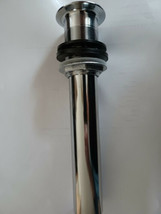 CP Press Pop Up Drain Chrome Finish No Overflow - $295.25 MXN