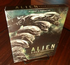 Alien 6 Movie Collection (Blu-ray+Digital)Brand NEW (Sealed)-Free S&amp;H w/Tracking - £38.84 GBP