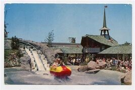 Disneyland Bobsled Postcard E 11 Tomorrowland - $15.84