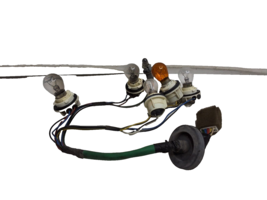 09 10 11 Chevy Aveo sedan left or right tail light wiring harness OEM 6 bulbs - £22.97 GBP