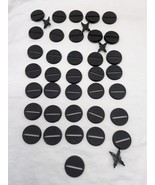 (36) Games Workshop 2003 LOTR 25mm Circular Bases With Slots - €50,96 EUR