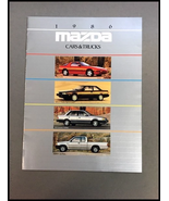 1986 Mazda 16-page Car Sales Brochure Catalog - $98.00