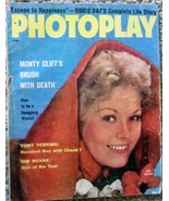 Photoplay Magazine April 1957 with Kim Novak on the cover. Inside: artic... - $30.00