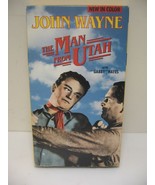 John Wayne &amp; Gabby Hayes The Man From Utah Color VHS Tape VidAmerica USED - $85.47 MXN