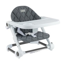 Portable Foldable Toddler Booster Seat, Grey - $51.15