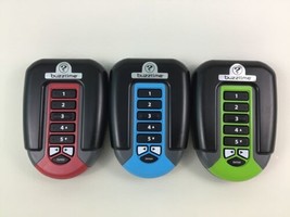 Buzztime Game Remote Controls Blue Red Green 3pc Lot Replacement Cadaco 2005 - £13.19 GBP