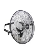 Vie Air Dual Function 18 Inch Wall Mountable Tilting Fan with 3 Speed Mo... - $145.30 CAD