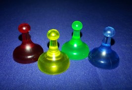 Sorry Game Translucent Multi-Color Mini Replacement Tokens Pawns Movers ... - £1.96 GBP