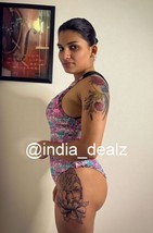 Bikini donna indiana modella sexy donna foto a colori Risque Art RRN 089 - $7.36+