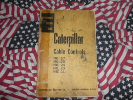 Caterpillar 27 25 24 23 Cavo Controlli Riferimento Manuale - $39.98