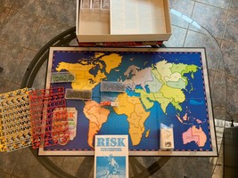 Nib Vintage Risk Board Game 1998 By Parker Brothers Never Played - £15.49 GBP
