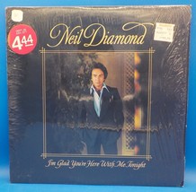 Neil Diamond LP &quot;I&#39;m Glad You&#39;re Here With Me Tonight&quot; BX4 - £3.08 GBP