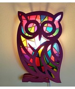 Wooden Owl Night Lamp - $133.09 CAD