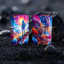 Cool Mushroom 540 Colorful Landscape   Zippo Lighter - $42.70