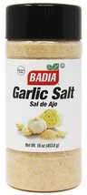 BADIA Garlic Salt - 16oz  Jar - £12.64 GBP