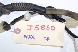2002-2004 SUBARU IMPREZA WRX SEDAN REAR RIGHT DOOR WIRE HARNESS J5860 image 8