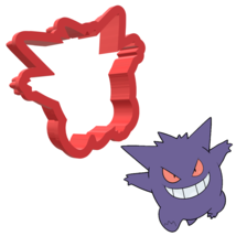 Gengar Style 2 Pokemon Cookie Cutter - $2.79+