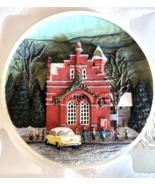Vintage Norman Rockwell  &quot;TOWN OFFICE&quot;  3-D  Lighted Collectors Plate NE... - $1,621.72 CAD