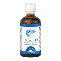 Dr. Jacob&#39;s LactaCholin lactic acid vitamin B complex vegan 100 milliliters - $1,800.68 MXN