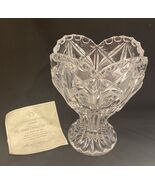 Vintage Lenox Clear Crystal Star Vase 6.75" - €20,23 EUR
