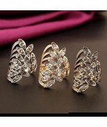 Ring Style: Gold,Ring Size: 8 - Gilda Ring Embellished Fashion Jewelry - $54.69 CAD
