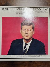 Tested- Vinyl LP John Fitzgerald Kennedy A Memorial Album 1963 - £5.71 GBP