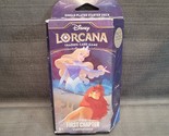 Disney Lorcana Trading Card Game First Chapter Starter Deck Sapphire &amp; S... - $19.80