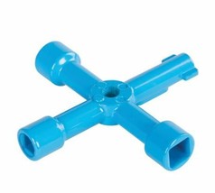 Silverline 4 Way Utility Key Radiator Bleed Plumbing Electric Gas Meter S79 - $110.10 MXN