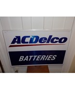 Vintage AC Delco Batteries Aluminum Framed Sign - €105,96 EUR