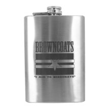 8oz Browncoats Flask - £17.20 GBP