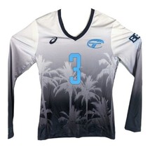 TStreet Volleyball Club Womens Medium Shirt Asics T Street 3 - $24.26