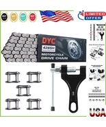 High-Performance 428H Motorcycle Chain – Rust Resistant for Extreme Cond... - $67.13 CAD