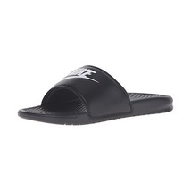 Nike Benassi JDI, Mens Beach &amp; Pool Flip Flops, Black (Black/White), 9 UK  - $66.00