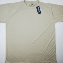 New Pudala Micro Dry Wick Tee Tan/Sand Sz Medium T-Shirt Short Sleeve - £7.80 GBP