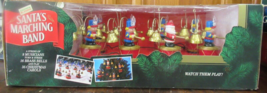 Vintage 1992 Mr. Christmas Santa&#39;s Marching Band (Animated, Illuminated) - £114.92 GBP