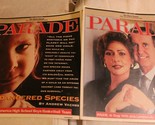 Parade Newspaper Lot of 2 March and April 1998 Vintage  - $7.91