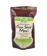 NOW Foods Organic Flax Seed Meal, 12 Ounces - $13.70 CAD