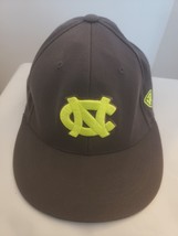 North Carolina Tar Heels Hat Neon Green Logo Cap NCAA large - $12.98