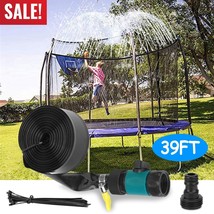 39Ft Trampoline Water Sprinkler Pipe For Water Park Outdoor Spray Hose Kids Toy - £19.60 GBP