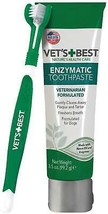 Vet&#39;s Best Dental Care Kit with Toothbrush and Gel for Dogs 1ea/Toothpaste: 3.5 - £21.32 GBP